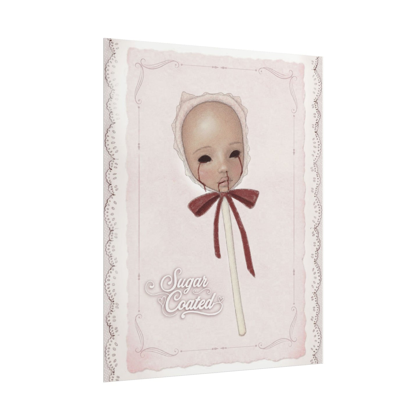 Sugar Coated Lollipop Art Poster