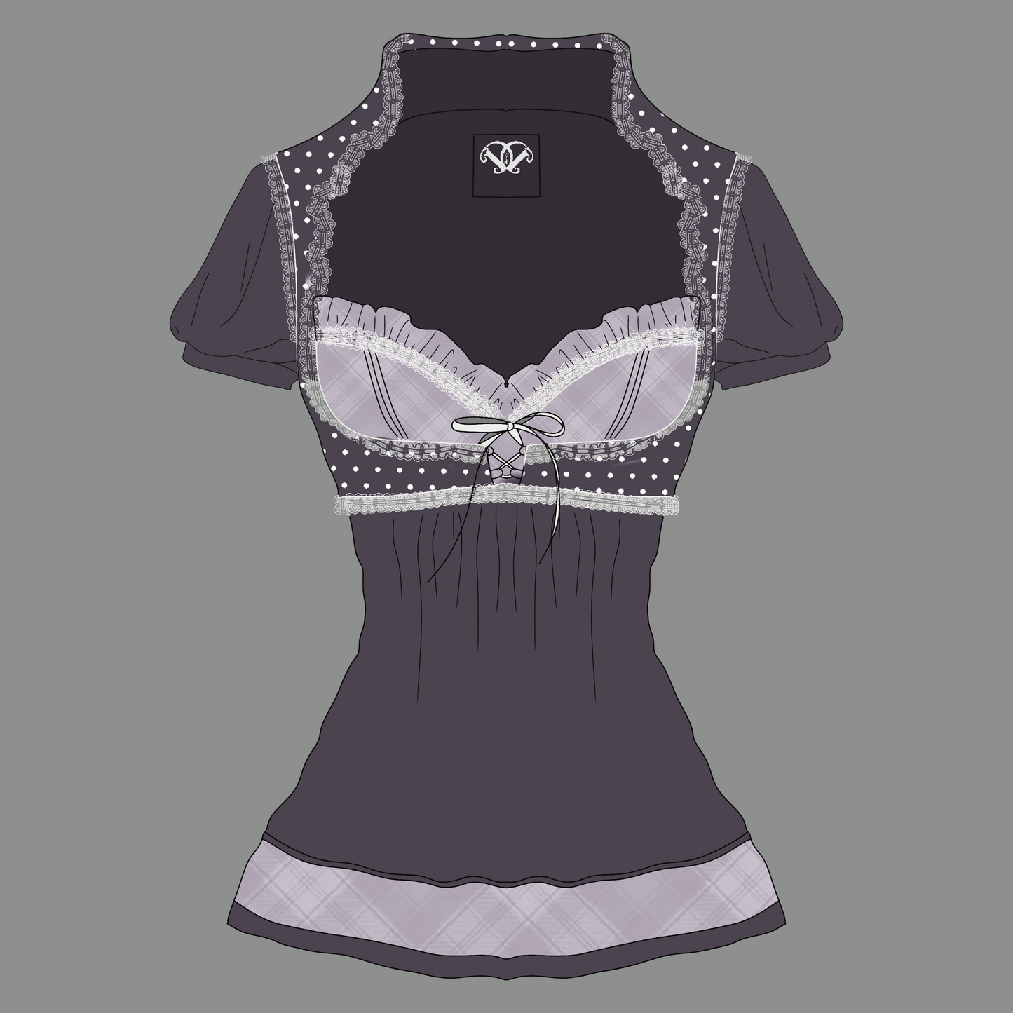 Midnight Confession Corset Top Reservation