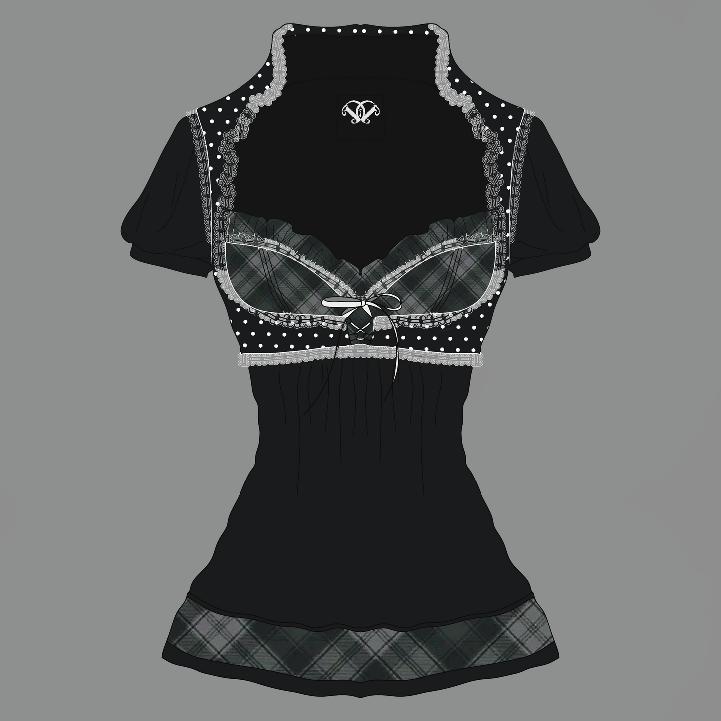 Midnight Confession Corset Top Reservation