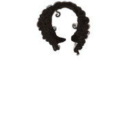 Brown Afro