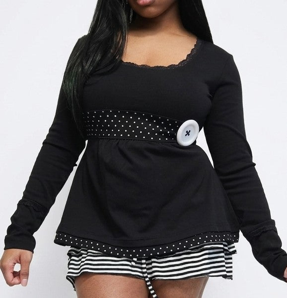 Secret Diary Babydoll Top